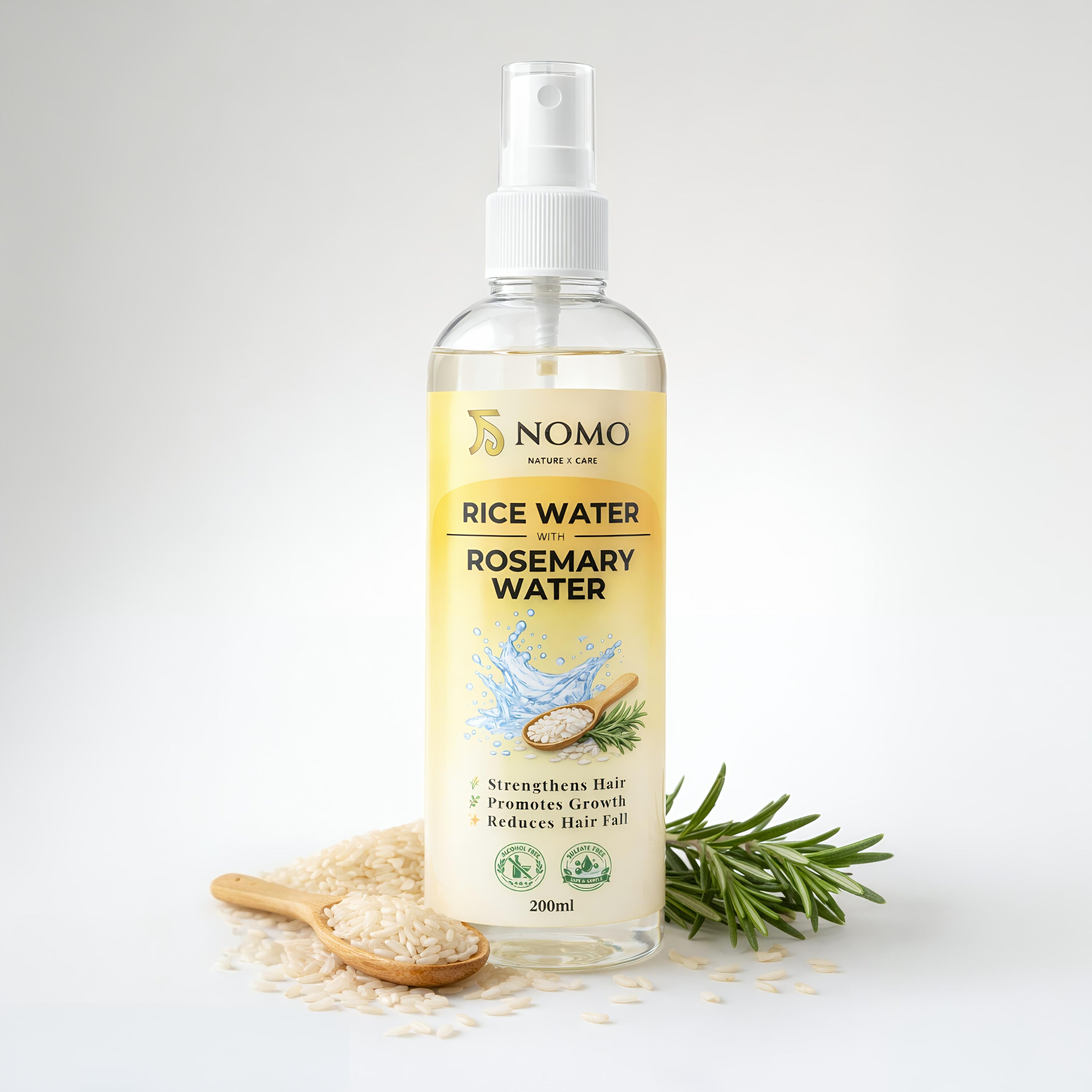Rice & Rosemary Water (Hair Growth Naturally
